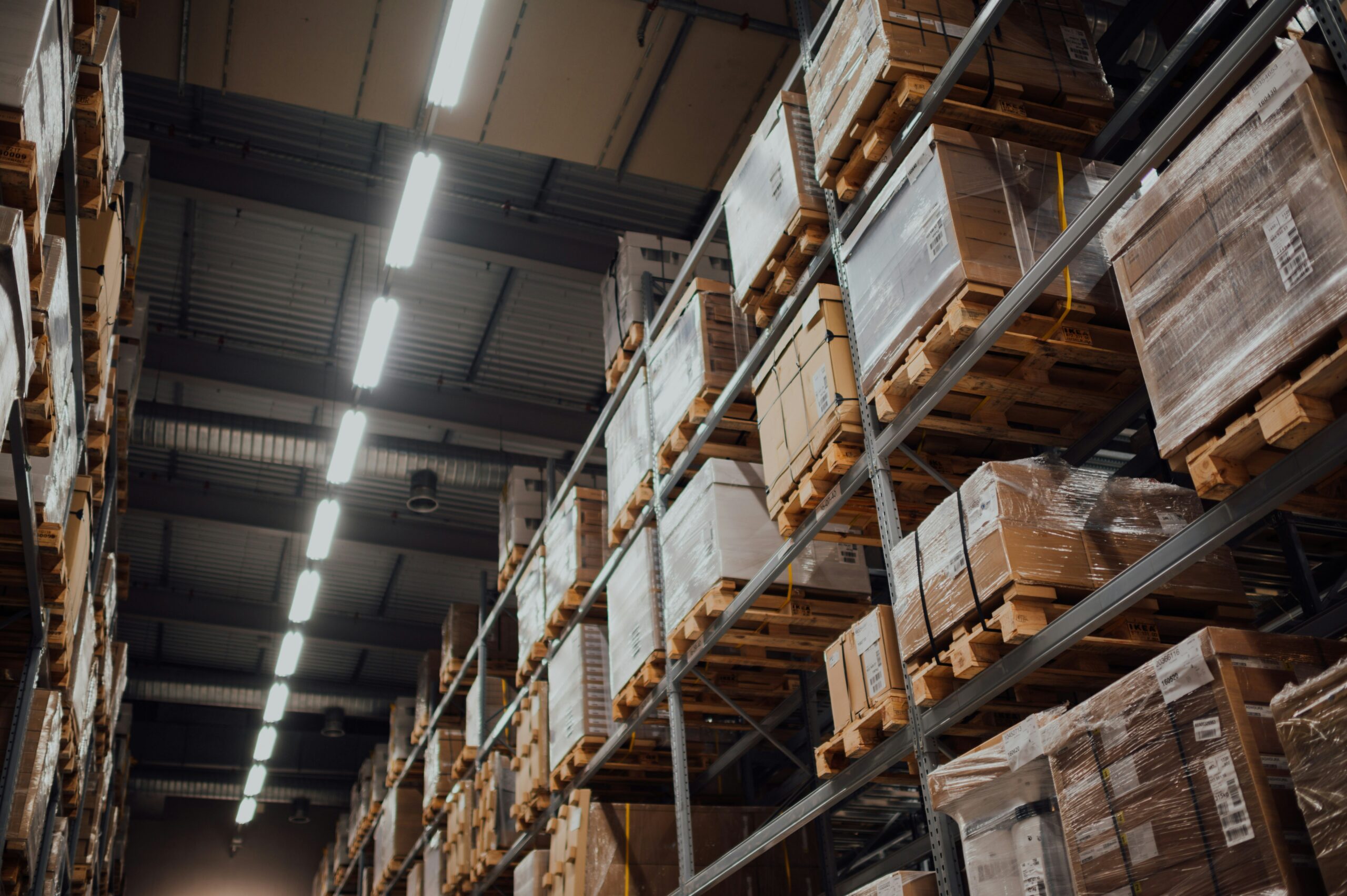 Aviation parts warehouse representing the global aviation supply chain and counterfeit parts risk