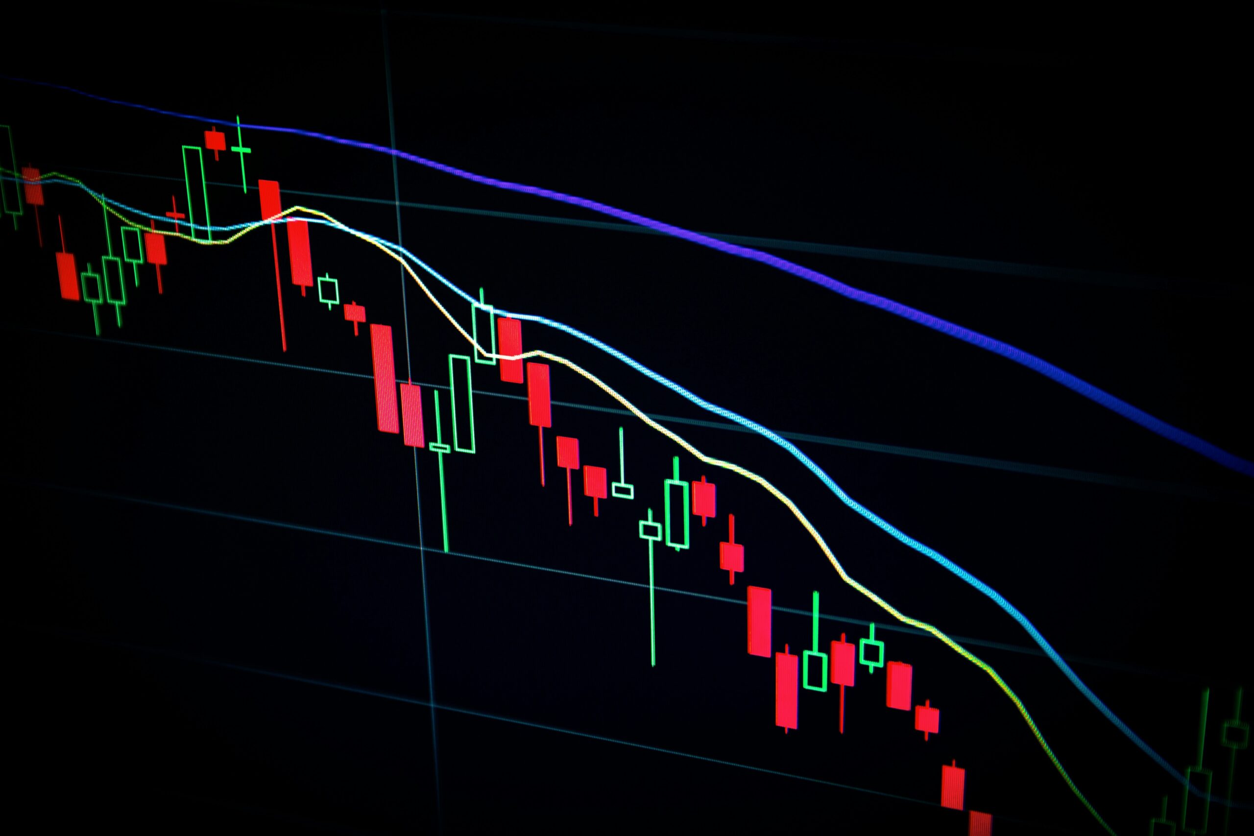 Stock market trading data showing Boeing share price movements