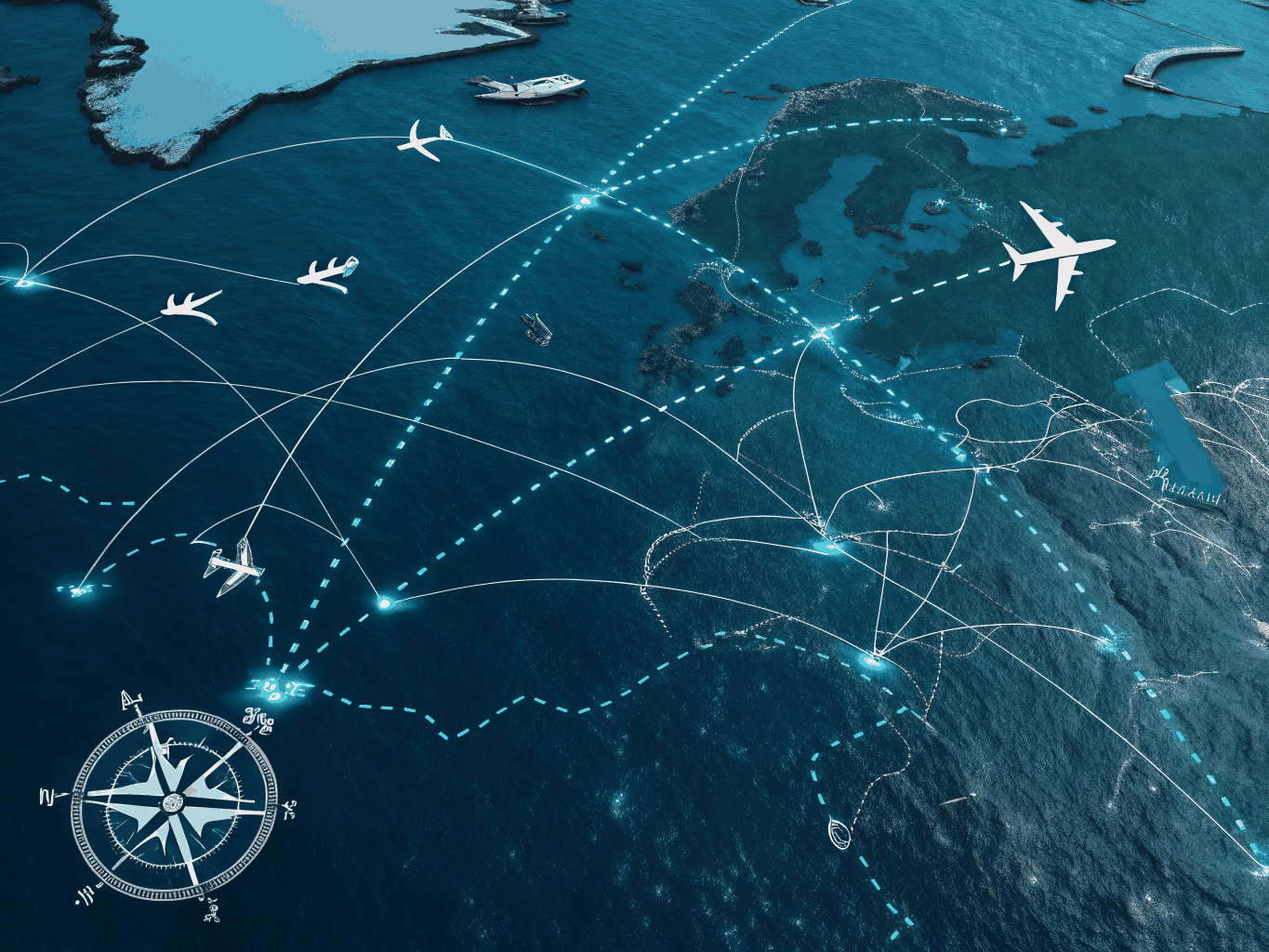 Aviation Schematic Background